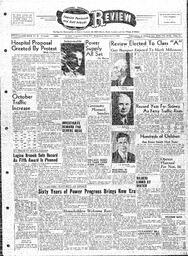Saanich Peninsula And Gulf Islands Review Wed, November 7, 1956 (Page 1)