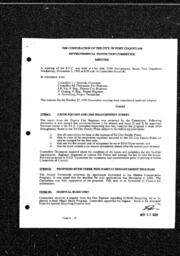 1993-11-03 - City of Port Coquitlam - Environmental Protection Committee - Minutes