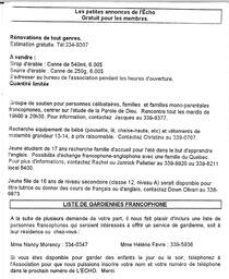   L'ÉCHO, 1994   , page 11