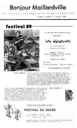   BONJOUR MAILLARDVILLE, 1989   , page 1