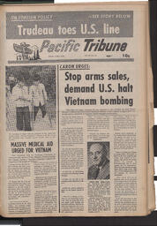   The Pacific Tribune - Friday, June 7, 1968   , page 1