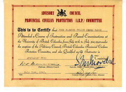 Certificate: 31-Jul-42
