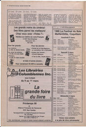Le Soleil de Colombie, February 23, 1990, page 6