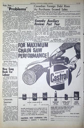   The Western Canadian Lumber Worker, Vol. XXVII, No. 9, 1st Issue May 1960   , page 2