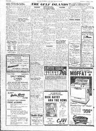 Saanich Peninsula And Gulf Islands Review Wed, October 6, 1954 (Page 10)