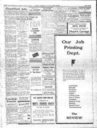 Saanich Peninsula And Gulf Islands Review Wed, February 17, 1937 (Page 3)
