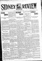 Sidney And Islands Review Fri, January 3, 1913 (Page 1)