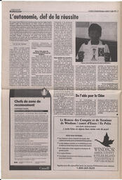Le Soleil de Colombie-Britannique, July 21, 1995, page 4