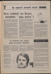 Le Soleil de Vancouver, September 15, 1972, page 15
