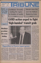  The Pacific Tribune - Friday, January 14, 1983   , page 1