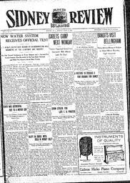 Sidney And Islands Review Tue, November 18, 1913 (Page 1)