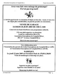   LE FRANCO-LIEN, 2005   , page 7