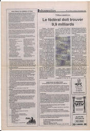 Le Soleil de Colombie-Britannique, December 16, 1994, page 10