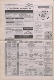 Le Soleil de Colombie-Britannique, September 19, 1997, page 14