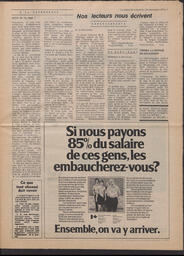 Le Soleil de Colombie, November 22, 1974, page 5