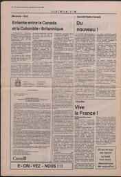 Le Soleil de Colombie, July 22, 1988, page 12