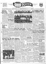 Saanich Peninsula And Gulf Islands Review Wed, October 8, 1958 (Page 1)