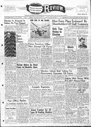 Saanich Peninsula And Gulf Islands Review Wed, November 20, 1957 (Page 1)