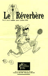   LE RÉVERBÈRE, 1994   , page 1