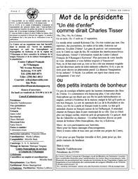   L'ANSE-AU-SABLE, 2003   , page 2