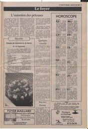 Le Soleil de Colombie, May 2, 1986, page 21