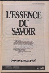 Le Soleil de Colombie, September 26, 1986, page 13