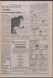 Le Soleil de Colombie, May 20, 1988, page 13