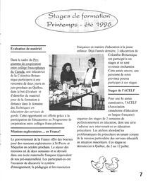   LE JOURNAL DE TIRE LIRE, 1996   , page 7