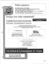   LE FRANCO-LIEN, 2011   , page 9