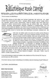   LA VOIX DES KOOTENAYS, 2010   , page 14