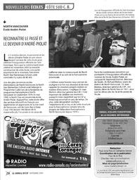   LE JOURNAL DU CSF, 2006   , page 20
