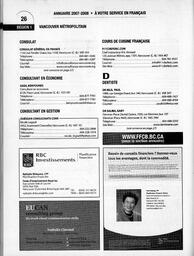   ANNUAIRE - FFCB, 2007   , page 28
