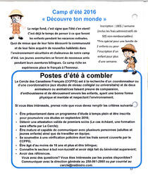   LE COIN DU PARC, 2016   , page 12