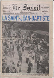 Le Soleil de Colombie-Britannique, June 18, 1993, page 1
