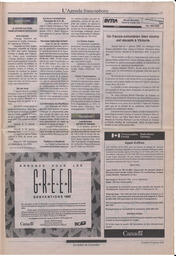 Le Soleil de Colombie, January 10, 1992, page 13