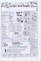 Le Soleil de Colombie, December 1, 1989, page 19