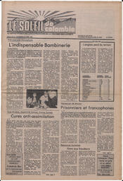 Le Soleil de Colombie, April 24, 1981, page 1