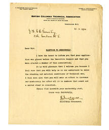 Letter to Vance, from R. Snodgrass: 03-Mar-20