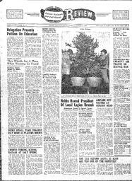 Saanich Peninsula And Gulf Islands Review Wed, December 11, 1946 (Page 1)