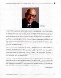   RAPPORT ANNUEL - FFCB, 2018-2019   , page 7