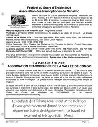   LE FRANCO-LIEN, 2004   , page 12