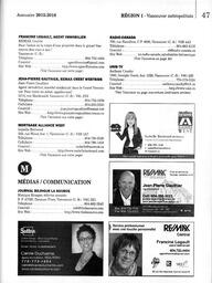   ANNUAIRE - FFCB, 2015   , page 89