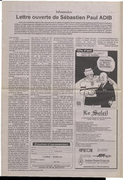 Le Soleil de Colombie-Britannique, January 20, 1995, page 2