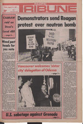   The Pacific Tribune - Friday, August 21, 1981   , page 1