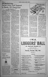   The Western Canadian Lumber Worker, Vol. XXVIII, No. 23, 1st Issue Dec. 1961   , page 5