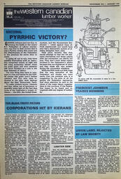  The Western Canadian Lumber Worker, Vol. XLIV No. 6, Dec. 1976-Jan. 1977   , page 12