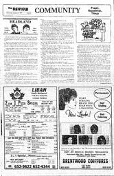 The Review Wed, January 23, 1985 (Page 13)