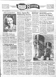 Saanich Peninsula And Gulf Islands Review Wed, June 25, 1947 (Page 1)