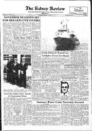 The Sidney Review Wed, September 27, 1978 (Page 1)