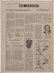 Le Soleil de Colombie, February 25, 1977, page 20